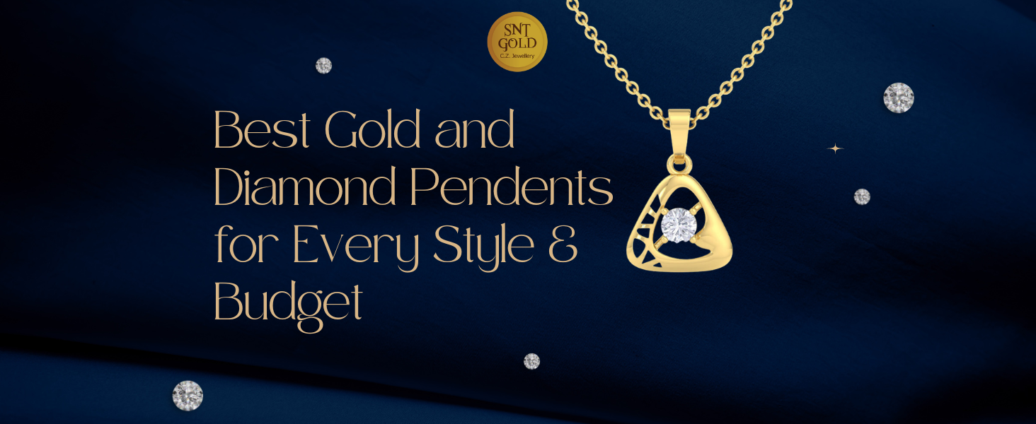 Best Gold and Diamond Pendents for Every Style & Budget