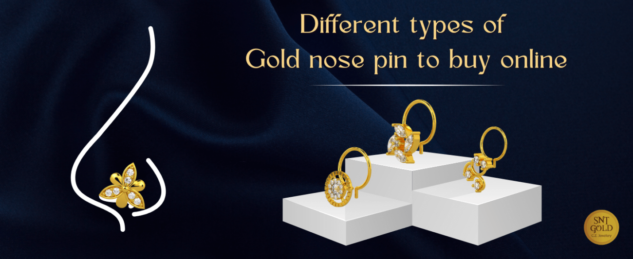Different Types of Gold Nosepins to Buy Online